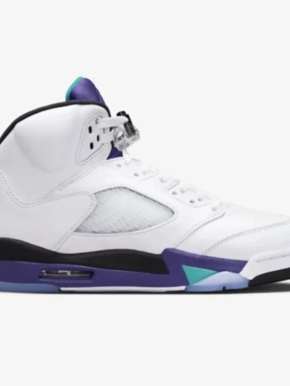 Nike Air Jordan 5 Retro “Grape” White New Emerald Men’s